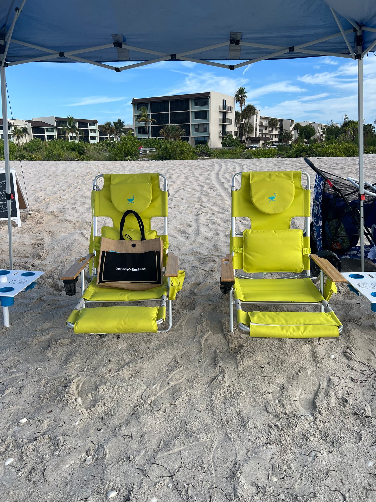 Beach Chair Lounger Premium